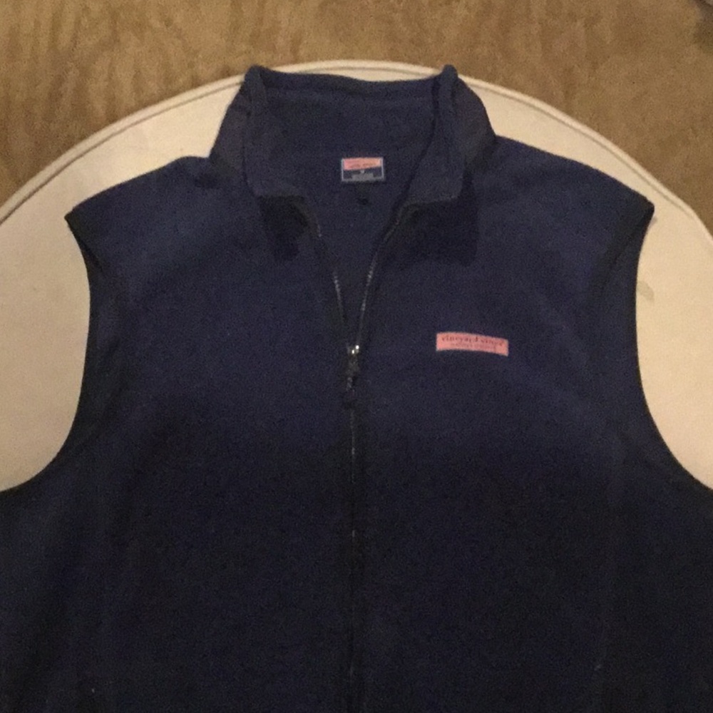 Vineyard Vines Fleece Harbor Vest - M